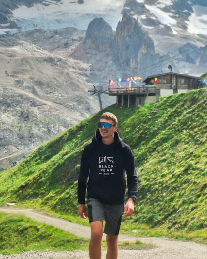 Hoodie Blackpeak365 - Moški